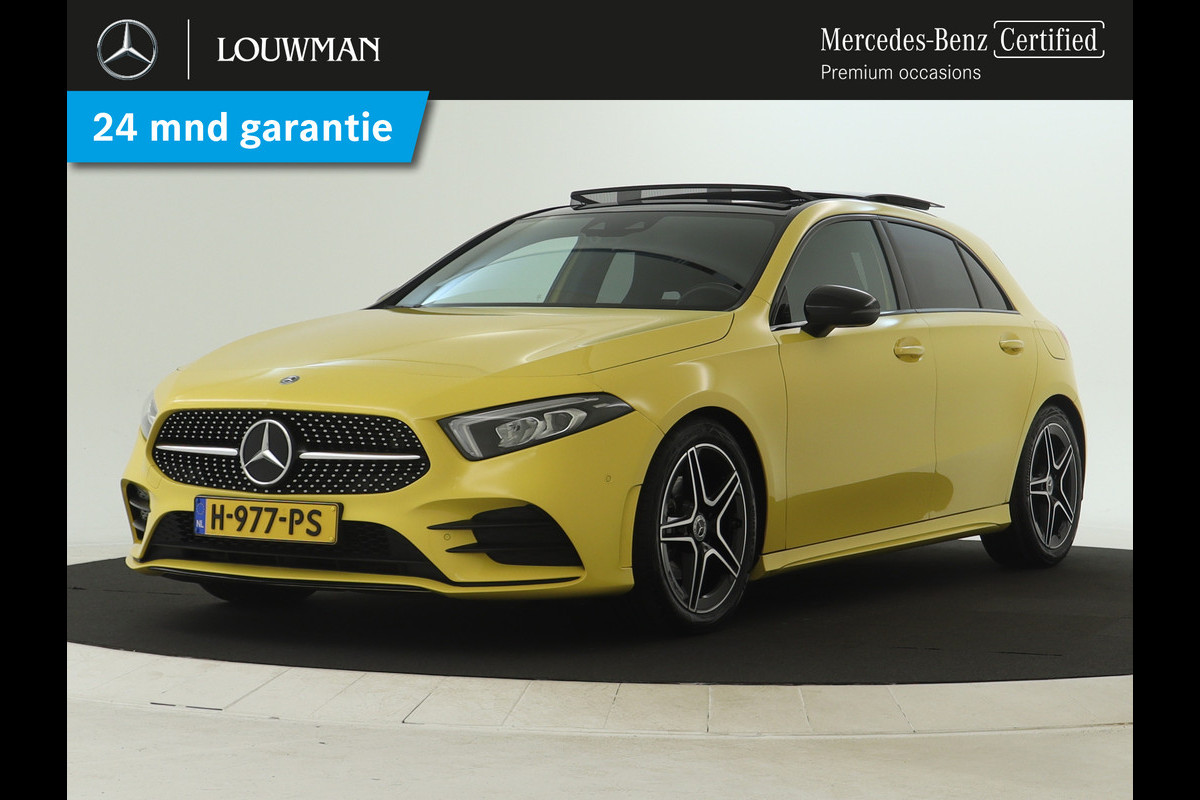Mercedes-Benz A-Klasse 180 Business Solution AMG | Lichtmetalen velgen | AMG Line | Night Pakket | Panorama Schuif-Kanteldak | Parking support camera achter | navigatie | Inclusief 24 maanden MB Certified garantie voor Europa. Mercedes-Benz A-Klasse 180 Business Solution AMG | Lichtmetalen velgen | AMG Line | Night Pakket | Panorama Schuif-Kanteldak | Parking support camera achter | navigatie | Inclusief 24 maanden MB Certified garantie voor Europa.