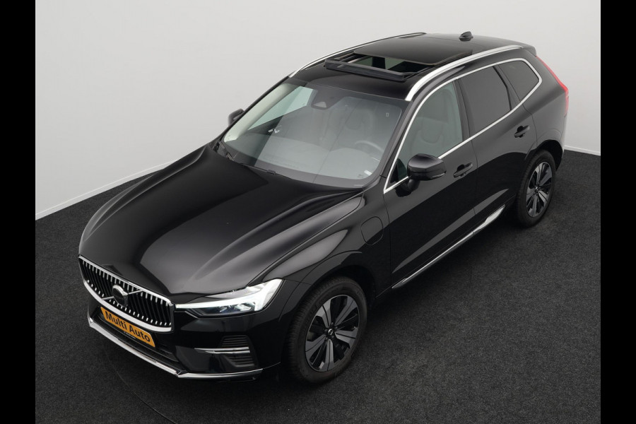 Volvo XC60 T6 Plug-in hybrid AWD Plus Bright PHEV | Panodak | Adaptive Cruise | Harman Kardon | Lederen Sportstoelen Memory | Camera | Google Maps | 19"L.M | Keyless | Stuurverwarming |