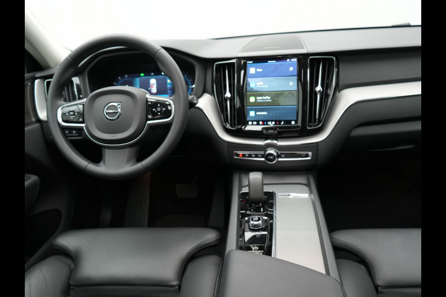Volvo XC60 T6 Plug-in hybrid AWD Plus Bright PHEV | Panodak | Adaptive Cruise | Harman Kardon | Lederen Sportstoelen Memory | Camera | Google Maps | 19"L.M | Keyless | Stuurverwarming |