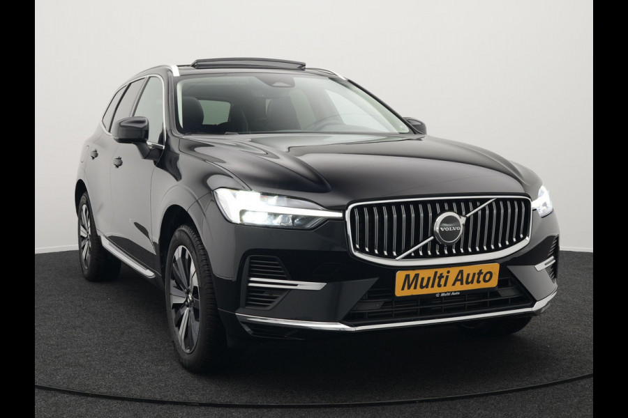 Volvo XC60 T6 Plug-in hybrid AWD Plus Bright PHEV | Panodak | Adaptive Cruise | Harman Kardon | Lederen Sportstoelen Memory | Camera | Google Maps | 19"L.M | Keyless | Stuurverwarming |