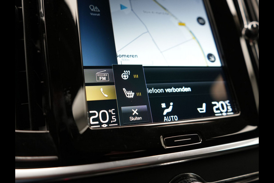 Volvo V90 T6 AWD Inscription Plug In Hybrid 340pk PHEV | Adaptive Cruise | Trekhaak af Fabriek | Head Up | Lederen Sportstoelen Memory | Harman Kardon | 360 Camera | BLIS | Pilot Assist | Stuurverwarming |