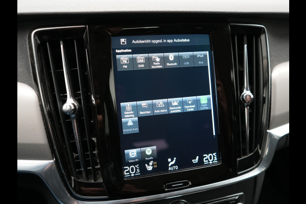 Volvo V90 T6 AWD Inscription Plug In Hybrid 340pk PHEV | Adaptive Cruise | Trekhaak af Fabriek | Head Up | Lederen Sportstoelen Memory | Harman Kardon | 360 Camera | BLIS | Pilot Assist | Stuurverwarming |