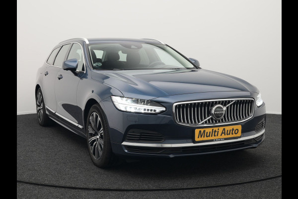 Volvo V90 T6 AWD Inscription Plug In Hybrid 340pk PHEV | Adaptive Cruise | Trekhaak af Fabriek | Head Up | Lederen Sportstoelen Memory | Harman Kardon | 360 Camera | BLIS | Pilot Assist | Stuurverwarming |