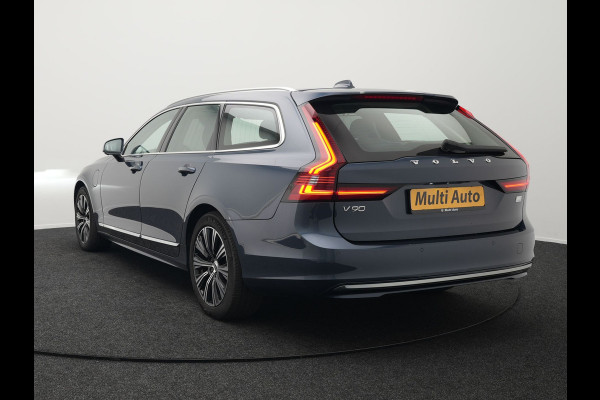 Volvo V90 T6 AWD Inscription Plug In Hybrid 340pk PHEV | Adaptive Cruise | Trekhaak af Fabriek | Head Up | Lederen Sportstoelen Memory | Harman Kardon | 360 Camera | BLIS | Pilot Assist | Stuurverwarming |