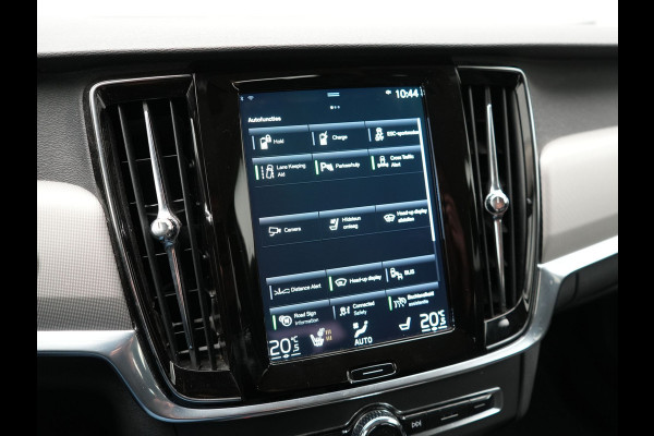 Volvo V90 T6 AWD Inscription Plug In Hybrid 340pk PHEV | Adaptive Cruise | Trekhaak af Fabriek | Head Up | Lederen Sportstoelen Memory | Harman Kardon | 360 Camera | BLIS | Pilot Assist | Stuurverwarming |