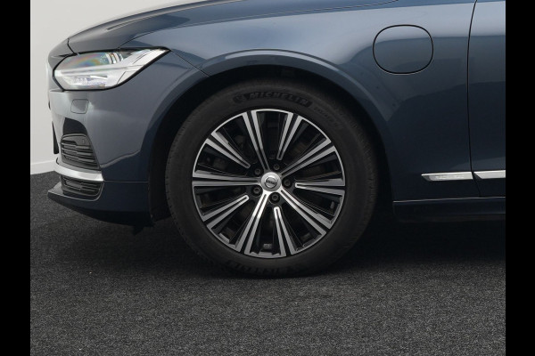 Volvo V90 T6 AWD Inscription Plug In Hybrid 340pk PHEV | Adaptive Cruise | Trekhaak af Fabriek | Head Up | Lederen Sportstoelen Memory | Harman Kardon | 360 Camera | BLIS | Pilot Assist | Stuurverwarming |