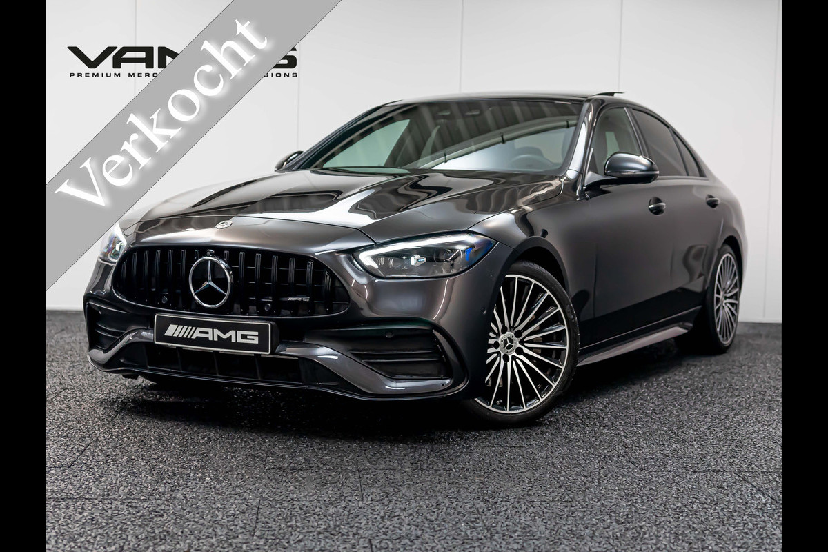 Mercedes-Benz C-Klasse C 220 d 4MATIC AMG Line | NIGHT | Panoramadak Mercedes-Benz C-Klasse C 220 d 4MATIC AMG Line | NIGHT | Panoramadak