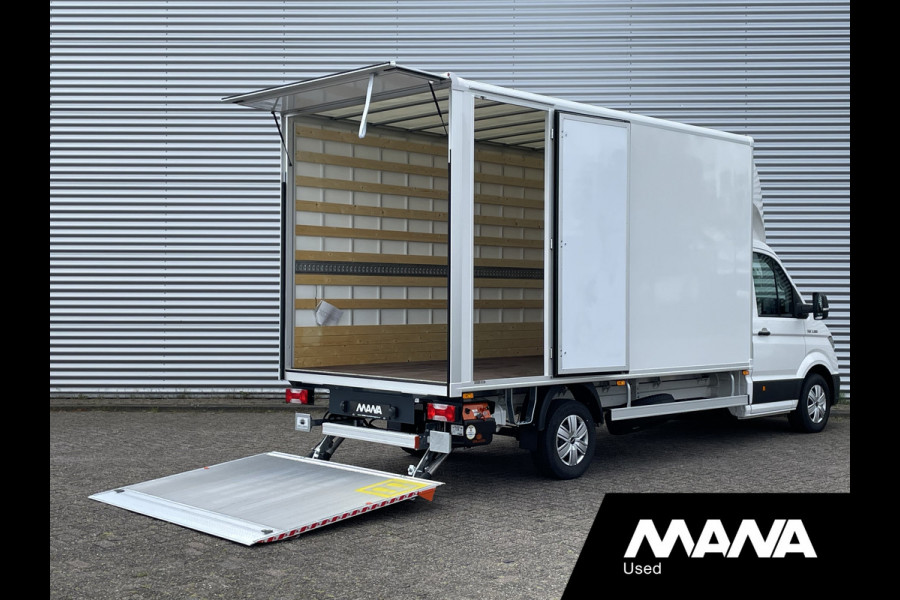 MAN TGE 3.180 177PK NIEUW Bakwagen Laadklep Zijdeur Lat om lat Carplay Airco Cruise control