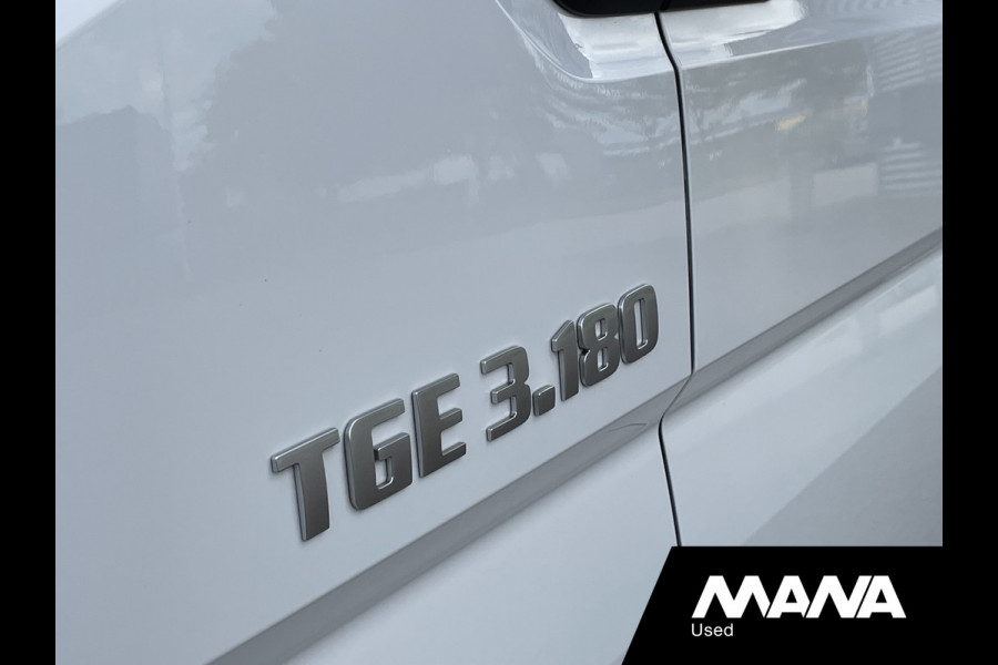 MAN TGE 3.180 177PK NIEUW Bakwagen Laadklep Zijdeur Lat om lat Carplay Airco Cruise control