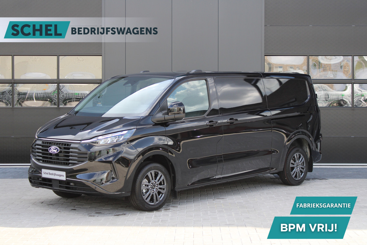 Ford Transit Custom 320 2.0 TDCI L2H1 Limited 150pk - 2x Schuifdeur - Adaptive Cruise - Verwarmd stuur - Blind spot - Navigatie - Camera - Draadloos