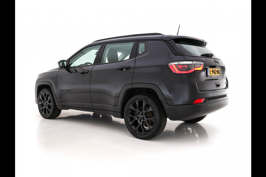 Jeep Compass 1.3T Night-Eagle Aut. *LEATHER-MICROFIBRE | NAVI-FULLMAP | KEYLESS | CAMERA | HEATED-SEATS | COMFORT-SEATS | DAB+ | ECC | LANE-ASSIST | PDC | CRUISE | 19''ALU*