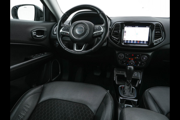 Jeep Compass 1.3T Night-Eagle Aut. *LEATHER-MICROFIBRE | NAVI-FULLMAP | KEYLESS | CAMERA | HEATED-SEATS | COMFORT-SEATS | DAB+ | ECC | LANE-ASSIST | PDC | CRUISE | 19''ALU*