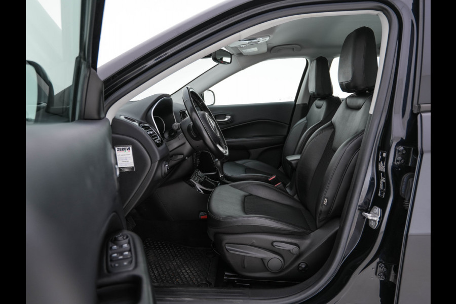 Jeep Compass 1.3T Night-Eagle Aut. *LEATHER-MICROFIBRE | NAVI-FULLMAP | KEYLESS | CAMERA | HEATED-SEATS | COMFORT-SEATS | DAB+ | ECC | LANE-ASSIST | PDC | CRUISE | 19''ALU*