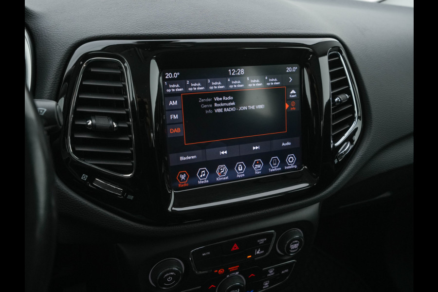 Jeep Compass 1.3T Night-Eagle Aut. *LEATHER-MICROFIBRE | NAVI-FULLMAP | KEYLESS | CAMERA | HEATED-SEATS | COMFORT-SEATS | DAB+ | ECC | LANE-ASSIST | PDC | CRUISE | 19''ALU*