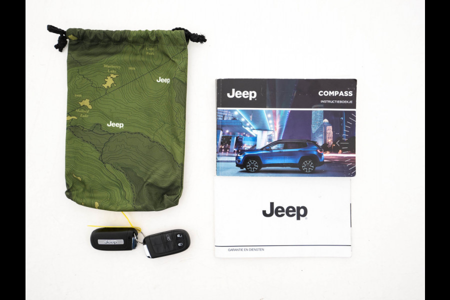 Jeep Compass 1.3T Night-Eagle Aut. *LEATHER-MICROFIBRE | NAVI-FULLMAP | KEYLESS | CAMERA | HEATED-SEATS | COMFORT-SEATS | DAB+ | ECC | LANE-ASSIST | PDC | CRUISE | 19''ALU*