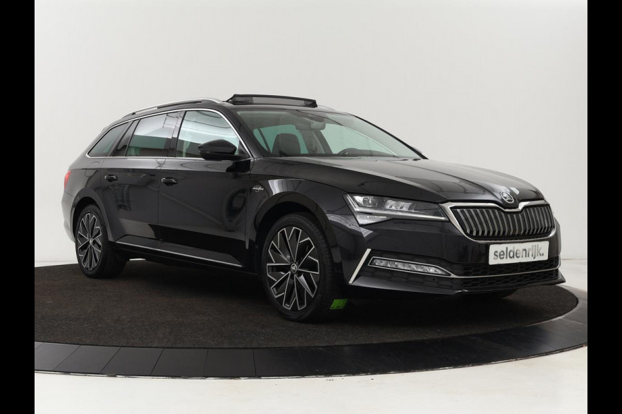 Škoda Superb 1.4 TSI iV Laurin & Klement | Panoramadak | Leder | Adaptive cruise | Canton Sound | Stoelverwarming | Standkachel | Carplay | Camera | Full LED | Memory