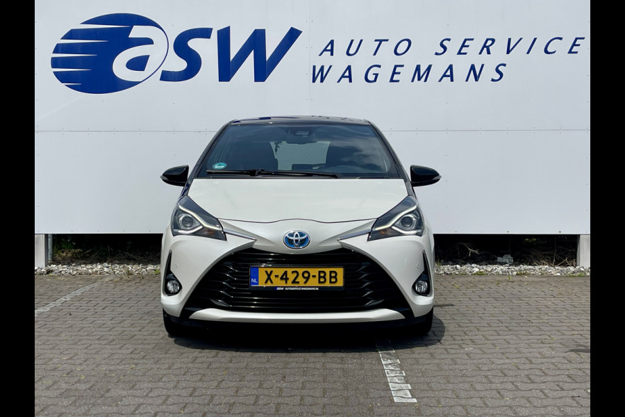 Toyota Yaris 1.5 Hybrid Bi-Tone | Parelmoer | CarPlay | Camera | Keyless | Cruise | 16 inch