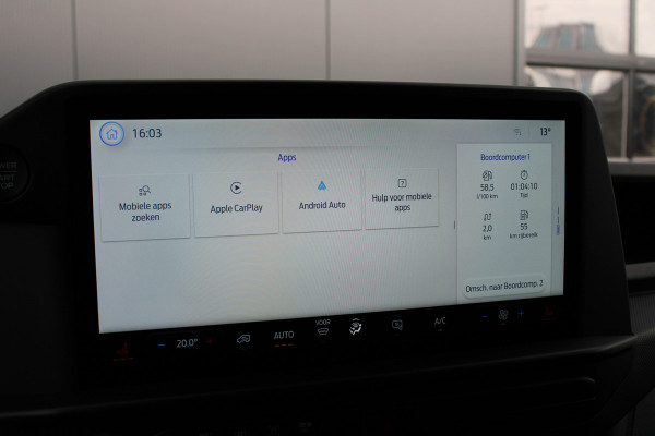 Ford Transit Custom 320 2.0 TDCI L2H1 Trend 136pk - 2x Schuifdeur - Carplay - Camera - Stoelverwarming - LED - 70l tank - Rijklaar