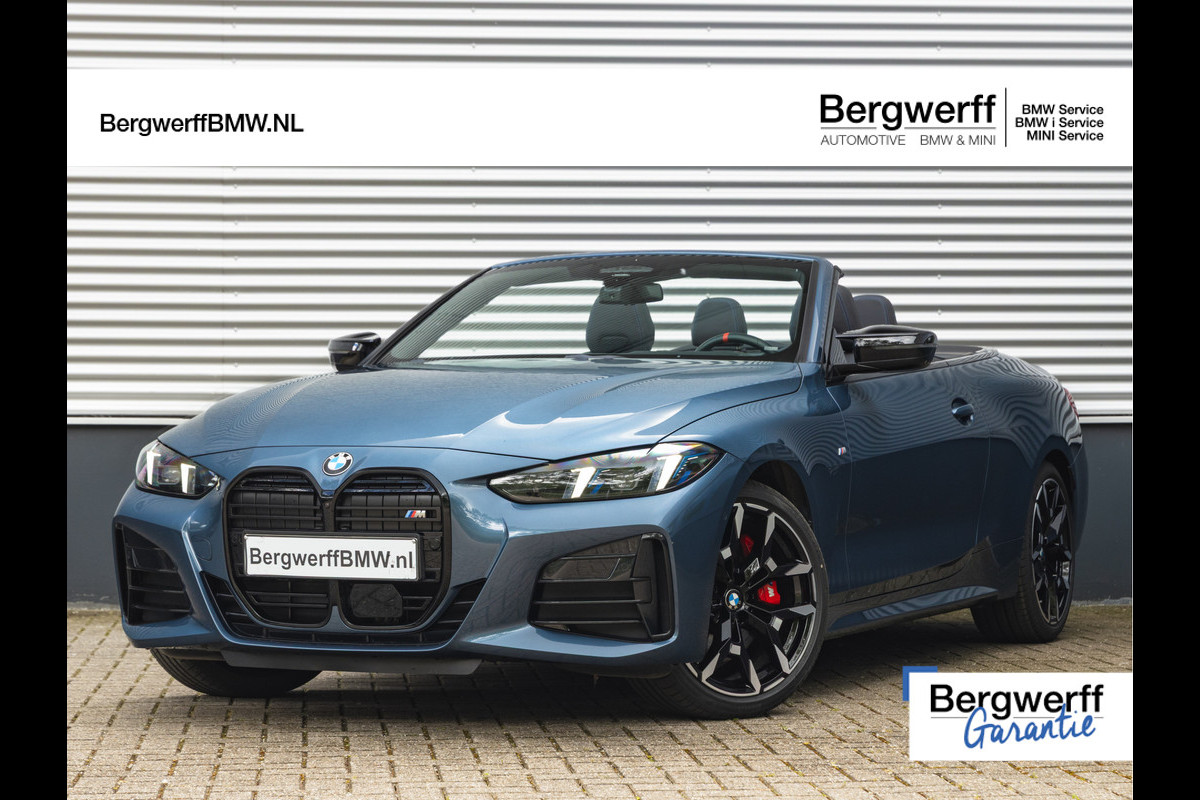 BMW 4 Serie Cabrio M440i xDrive - Trekhaak - Standkachel - Driving Ass Prof - Harman Kardon BMW 4 Serie Cabrio M440i xDrive - Trekhaak - Standkachel - Driving Ass Prof - Harman Kardon