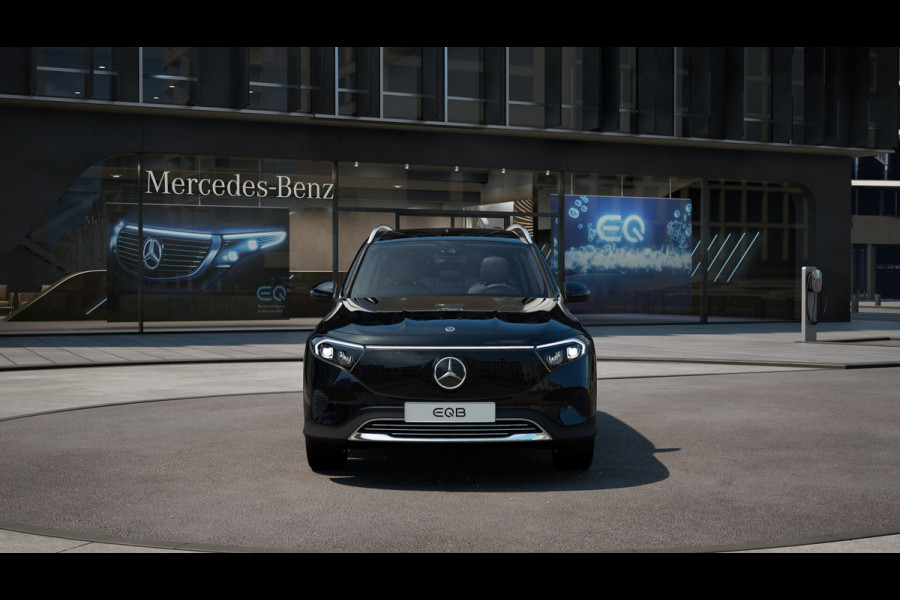 Mercedes-Benz EQB 250+ Business Solution Luxury 7p. 71 kWh | Parkeerpakket met achteruitrijcamera | EASY PACK achterklep | Dodehoekassistent | GUARD 360° Voertuigbescherming Plus | Extra USB-poorten | Verwarmde stoelen vooraan |