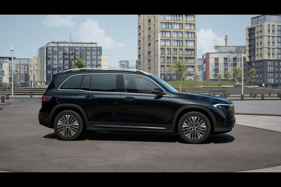 Mercedes-Benz EQB 250+ Business Solution Luxury 7p. 71 kWh | Parkeerpakket met achteruitrijcamera | EASY PACK achterklep | Dodehoekassistent | GUARD 360° Voertuigbescherming Plus | Extra USB-poorten | Verwarmde stoelen vooraan |