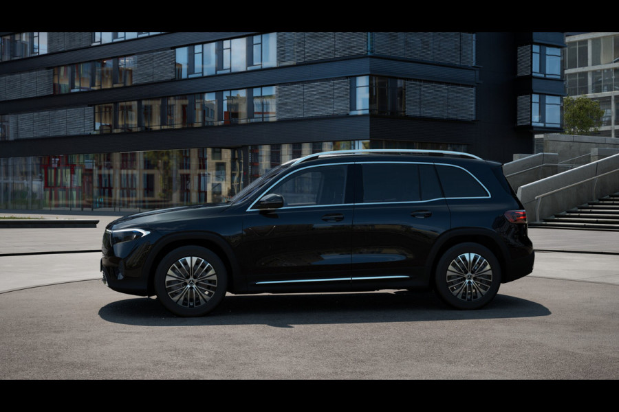 Mercedes-Benz EQB 250+ Business Solution Luxury 7p. 71 kWh | Parkeerpakket met achteruitrijcamera | EASY PACK achterklep | Dodehoekassistent | GUARD 360° Voertuigbescherming Plus | Extra USB-poorten | Verwarmde stoelen vooraan |