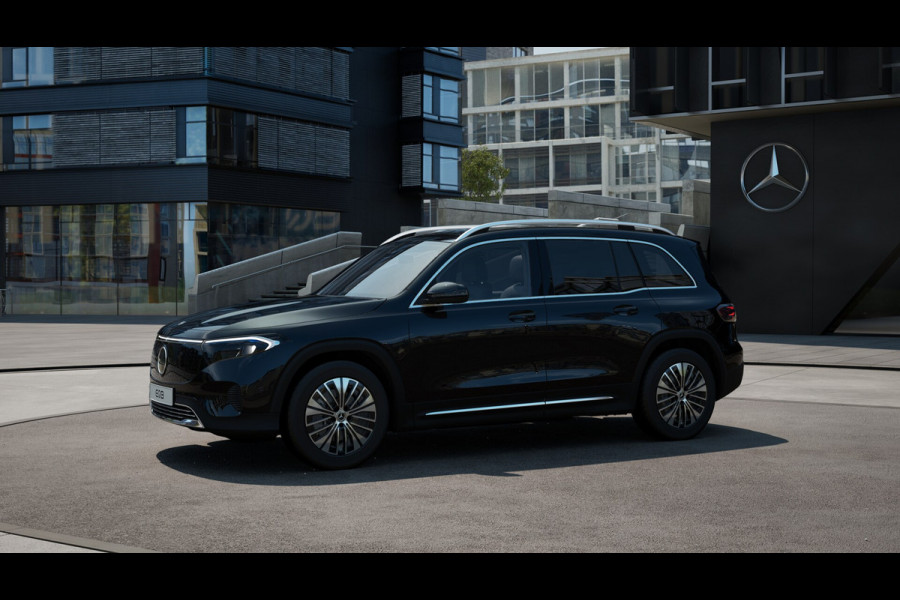 Mercedes-Benz EQB 250+ Business Solution Luxury 7p. 71 kWh | Parkeerpakket met achteruitrijcamera | EASY PACK achterklep | Dodehoekassistent | GUARD 360° Voertuigbescherming Plus | Extra USB-poorten | Verwarmde stoelen vooraan |