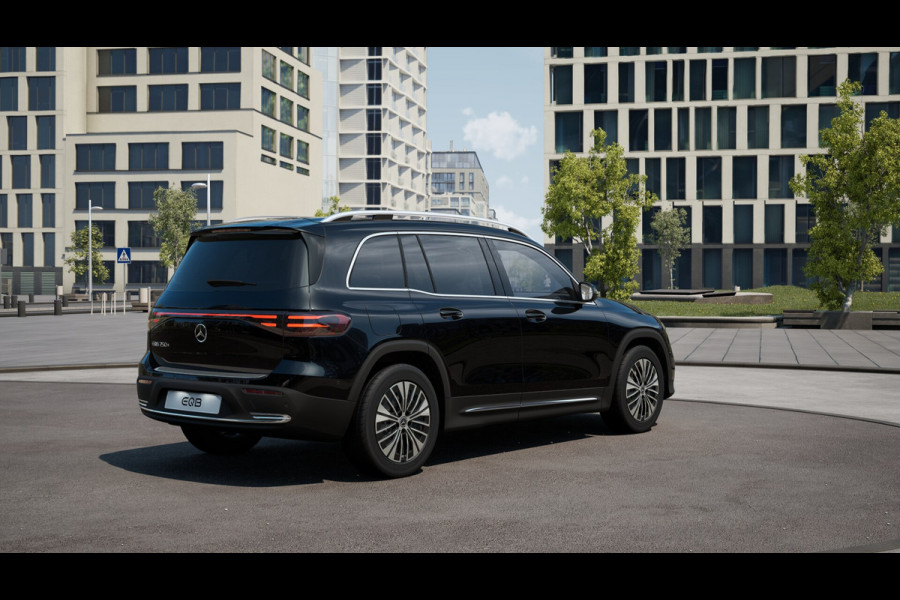 Mercedes-Benz EQB 250+ Business Solution Luxury 7p. 71 kWh | Parkeerpakket met achteruitrijcamera | EASY PACK achterklep | Dodehoekassistent | GUARD 360° Voertuigbescherming Plus | Extra USB-poorten | Verwarmde stoelen vooraan |