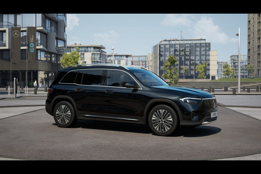Mercedes-Benz EQB 250+ Business Solution Luxury 7p. 71 kWh | Parkeerpakket met achteruitrijcamera | EASY PACK achterklep | Dodehoekassistent | GUARD 360° Voertuigbescherming Plus | Extra USB-poorten | Verwarmde stoelen vooraan |