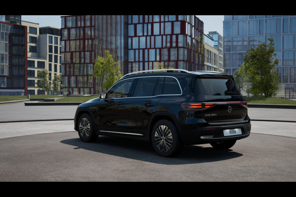 Mercedes-Benz EQB 250+ Business Solution Luxury 7p. 71 kWh | Parkeerpakket met achteruitrijcamera | EASY PACK achterklep | Dodehoekassistent | GUARD 360° Voertuigbescherming Plus | Extra USB-poorten | Verwarmde stoelen vooraan |