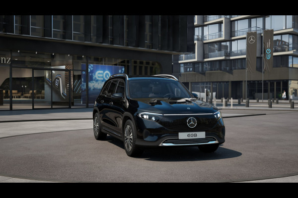 Mercedes-Benz EQB 250+ Business Solution Luxury 7p. 71 kWh | Parkeerpakket met achteruitrijcamera | EASY PACK achterklep | Dodehoekassistent | GUARD 360° Voertuigbescherming Plus | Extra USB-poorten | Verwarmde stoelen vooraan |