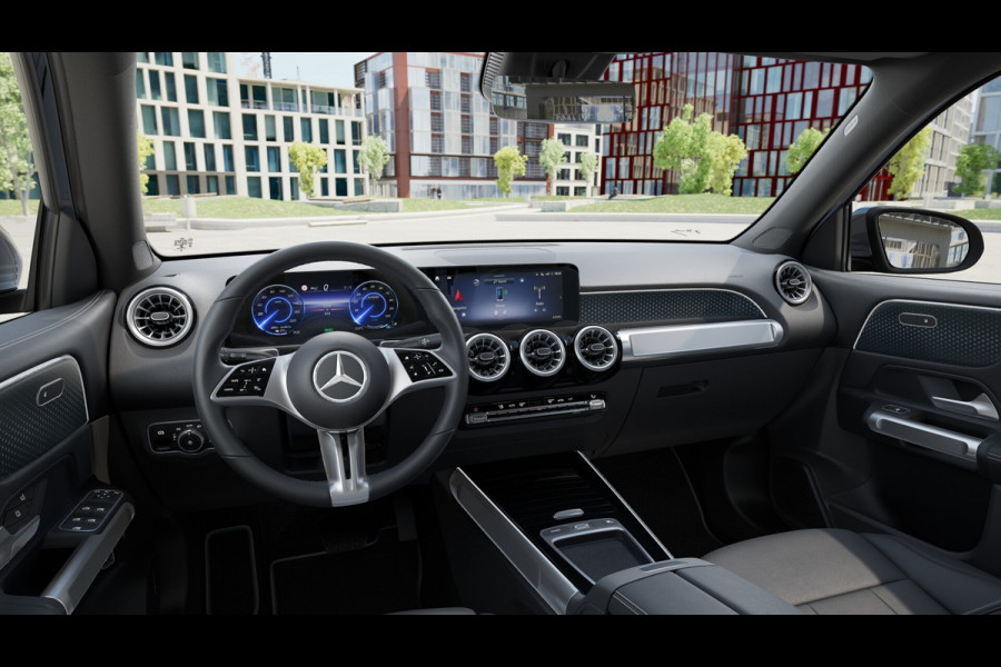 Mercedes-Benz EQB 250+ Business Solution Luxury 7p. 71 kWh | Parkeerpakket met achteruitrijcamera | EASY PACK achterklep | Dodehoekassistent | GUARD 360° Voertuigbescherming Plus | Extra USB-poorten | Verwarmde stoelen vooraan |