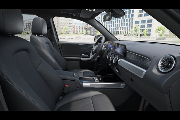 Mercedes-Benz EQB 250+ Business Solution Luxury 7p. 71 kWh | Parkeerpakket met achteruitrijcamera | EASY PACK achterklep | Dodehoekassistent | GUARD 360° Voertuigbescherming Plus | Extra USB-poorten | Verwarmde stoelen vooraan |