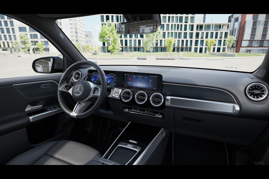 Mercedes-Benz EQB 250+ Business Solution Luxury 7p. 71 kWh | Parkeerpakket met achteruitrijcamera | EASY PACK achterklep | Dodehoekassistent | GUARD 360° Voertuigbescherming Plus | Extra USB-poorten | Verwarmde stoelen vooraan |