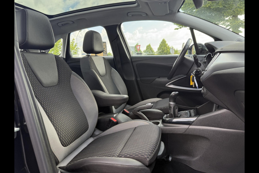 Opel Crossland X 1.2 Turbo Innovation 1e Eigenaar,Airco,Cruise,Trekhaak,Pano,PDC V+A,Stoel+stuur verw,Elek ramen,Lm velgen,APK tot 02-2026