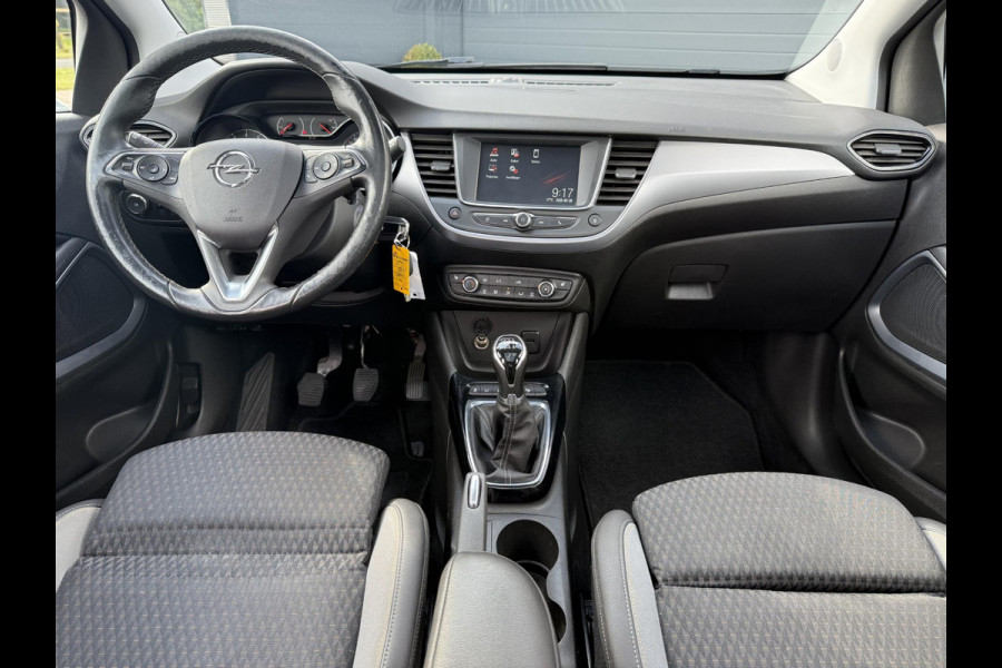 Opel Crossland X 1.2 Turbo Innovation 1e Eigenaar,Airco,Cruise,Trekhaak,Pano,PDC V+A,Stoel+stuur verw,Elek ramen,Lm velgen,APK tot 02-2026