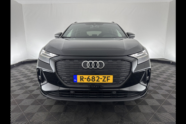 Audi Q4 e-tron 40 S edition 77 kWh S-Line-Sportpack [ 3-Fase ] (INCL-BTW) *HEAT-PUMP | LEATHER-FABRIC | MATRIX-LED | ADAPTIVE-CRUISE | AMBIENT-LIGHT | DIGI-COCKPIT | AUDI-SOUND | DAB+ | KEYLESS | SHIFT-PADDLES | CAMERA | HEATED-SPORTSEATS | 20''ALU*