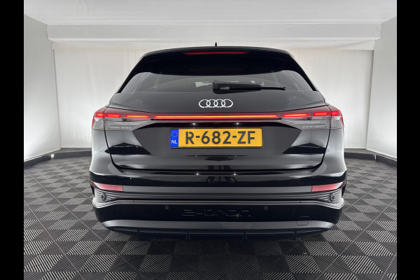 Audi Q4 e-tron 40 S edition 77 kWh S-Line-Sportpack [ 3-Fase ] (INCL-BTW) *HEAT-PUMP | LEATHER-FABRIC | MATRIX-LED | ADAPTIVE-CRUISE | AMBIENT-LIGHT | DIGI-COCKPIT | AUDI-SOUND | DAB+ | KEYLESS | SHIFT-PADDLES | CAMERA | HEATED-SPORTSEATS | 20''ALU*