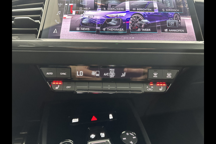 Audi Q4 e-tron 40 S edition 77 kWh S-Line-Sportpack [ 3-Fase ] (INCL-BTW) *HEAT-PUMP | LEATHER-FABRIC | MATRIX-LED | ADAPTIVE-CRUISE | AMBIENT-LIGHT | DIGI-COCKPIT | AUDI-SOUND | DAB+ | KEYLESS | SHIFT-PADDLES | CAMERA | HEATED-SPORTSEATS | 20''ALU*