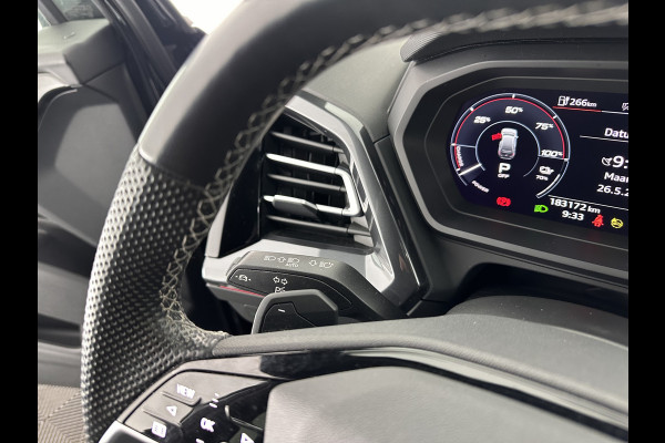 Audi Q4 e-tron 40 S edition 77 kWh S-Line-Sportpack [ 3-Fase ] (INCL-BTW) *HEAT-PUMP | LEATHER-FABRIC | MATRIX-LED | ADAPTIVE-CRUISE | AMBIENT-LIGHT | DIGI-COCKPIT | AUDI-SOUND | DAB+ | KEYLESS | SHIFT-PADDLES | CAMERA | HEATED-SPORTSEATS | 20''ALU*
