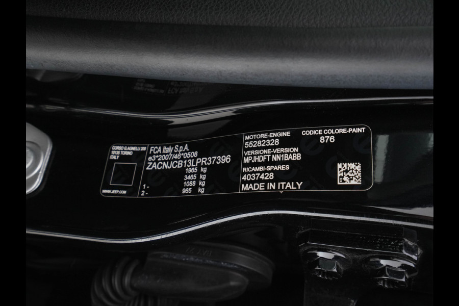Jeep Compass 1.3T Night-Eagle Aut. *LEATHER-MICROFIBRE | NAVI-FULLMAP | KEYLESS | CAMERA | HEATED-SEATS | COMFORT-SEATS | DAB+ | ECC | LANE-ASSIST | PDC | CRUISE | 19''ALU*