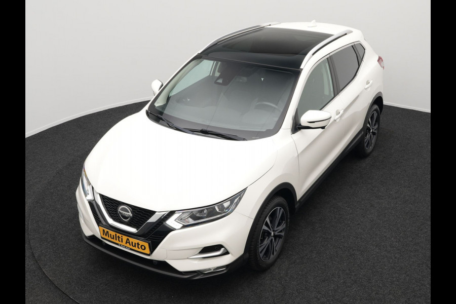 Nissan QASHQAI 1.3 DIG-T N-Connecta Automaat Dealer O.H. | Panodak | Sportstoelen Verwarmd | Apple Carplay | Navigatie | 360 Camera | Climate Control | DAB | Cruise Control |