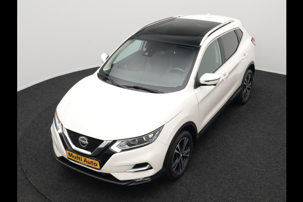 Nissan QASHQAI 1.3 DIG-T N-Connecta Automaat Dealer O.H. | Panodak | Sportstoelen Verwarmd | Apple Carplay | Navigatie | 360 Camera | Climate Control | DAB | Cruise Control |