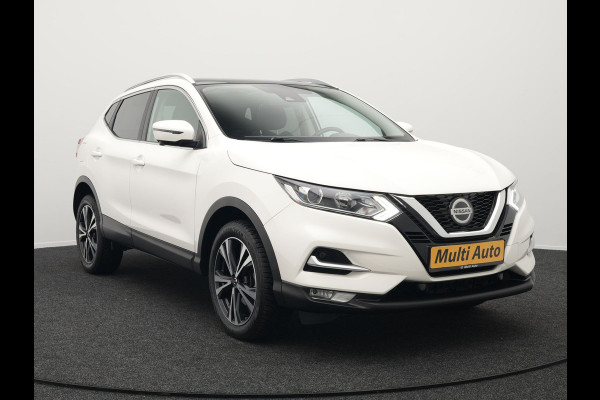 Nissan QASHQAI 1.3 DIG-T N-Connecta Automaat Dealer O.H. | Panodak | Sportstoelen Verwarmd | Apple Carplay | Navigatie | 360 Camera | Climate Control | DAB | Cruise Control |