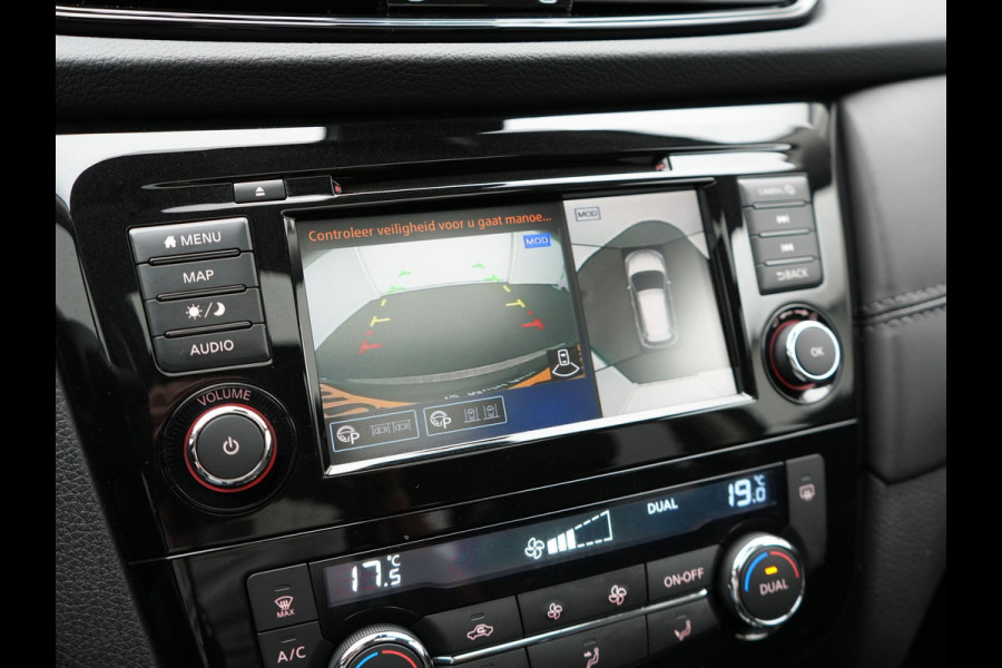 Nissan X-Trail 1.3 DIG-T Tekna Automaat | Panodak | Lederen Sportstoelen Verwarmd | Navigatie | Apple Carplay | 360 Camera | L.M. 19" | BOSE Sound | Climate Control | Cruise Control | DAB |