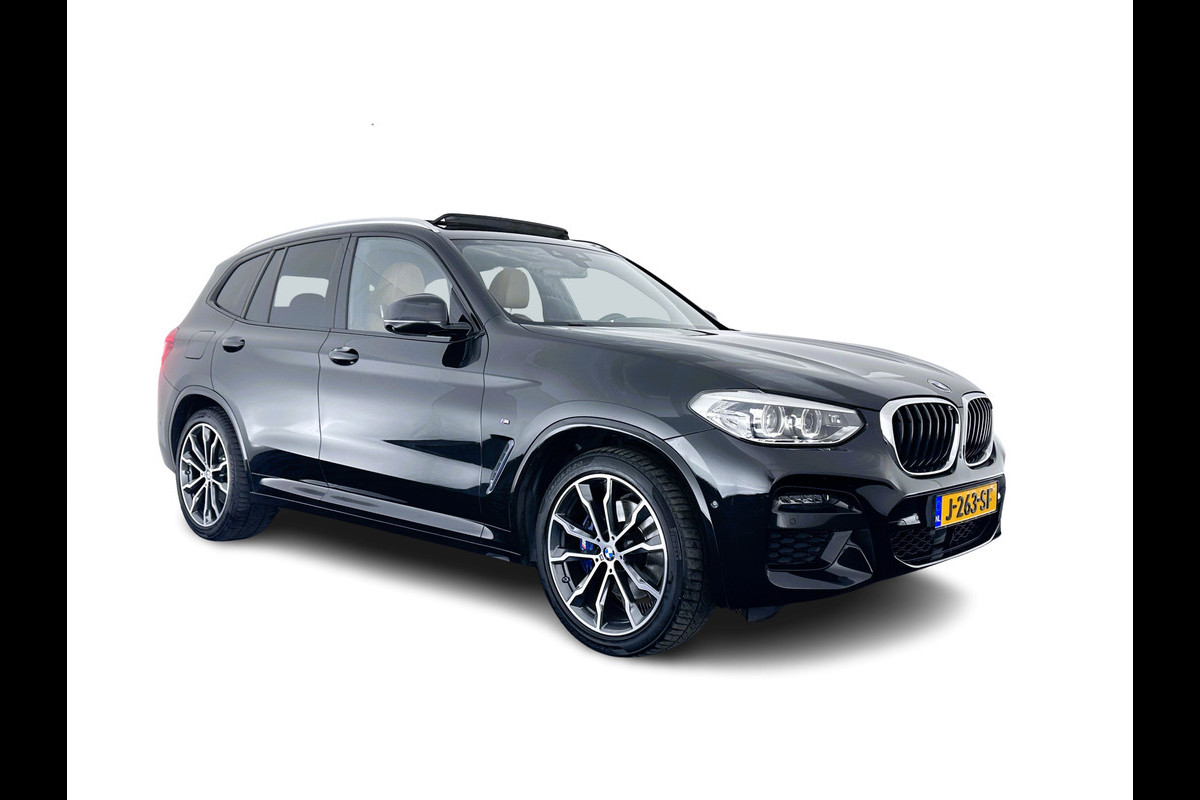 BMW X3 xDrive30i High Executive M-Sport-Pack Aut. *PANO | HEAD-UP | FULL-LEATHER | FULL-LED | DIGI-COCKPIT | ADAPTIVE-CRUISE | TOP-VIEW | KEYLESS | SPORT-SEATS | AMBIENT-LIGHT | NAVI-FULLMAP | 20''ALU | TOWBAR*