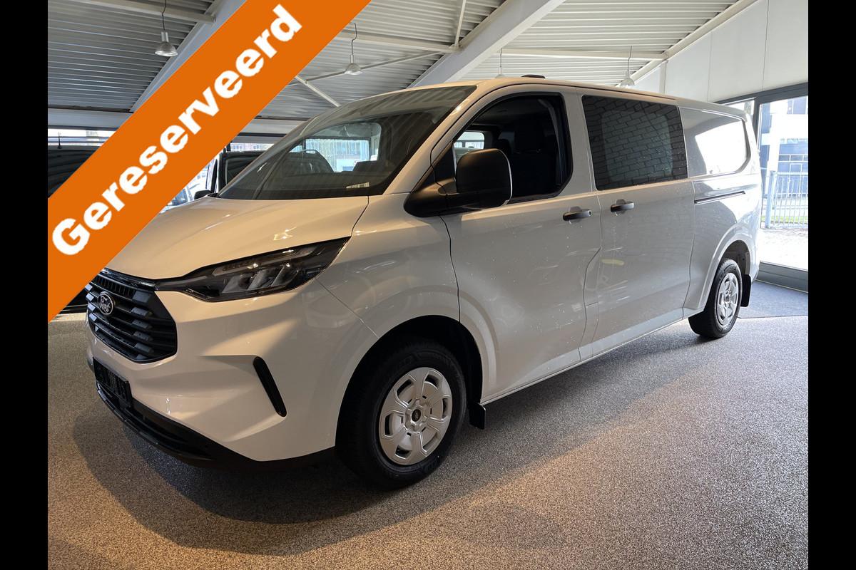 Ford Transit Custom 340 2.0 TDCI L2H1 Trend originele Ford dubbel cabine / dubbele schuifdeur / euro 6 / BPM vrij / NIEUW / airco / cruise / stoelverwarming / voorruit verwarming Ford Transit Custom 340 2.0 TDCI L2H1 Trend originele Ford dubbel cabine / dubbele schuifdeur / euro 6 / BPM vrij / NIEUW / airco / cruise / stoelverwarming / voorruit verwarming