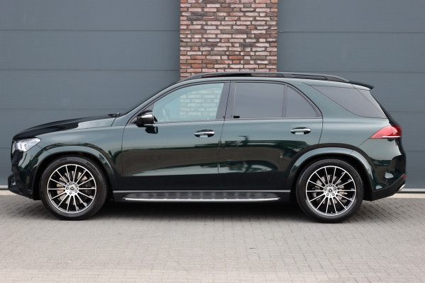 Mercedes-Benz GLE 450 4MATIC Premium+ AMG Line Aut9 | Luchtvering | Distronic+ | Trekhaak | Elek. stoelen Achter | HUD | Panoramadak | Memory | Zonnescherm | Standkachel | Parfumering |