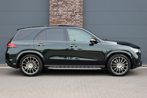 Mercedes-Benz GLE 450 4MATIC Premium+ AMG Line Aut9 | Luchtvering | Distronic+ | Trekhaak | Elek. stoelen Achter | HUD | Panoramadak | Memory | Zonnescherm | Standkachel | Parfumering |