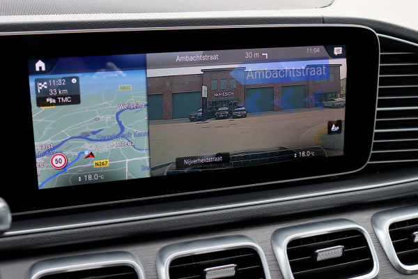 Mercedes-Benz GLE 450 4MATIC Premium+ AMG Line Aut9 | Luchtvering | Distronic+ | Trekhaak | Elek. stoelen Achter | HUD | Panoramadak | Memory | Zonnescherm | Standkachel | Parfumering |